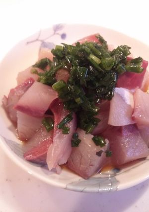 おつまみ☆ぶつ切り刺身のおかず-レシピのメイン写真