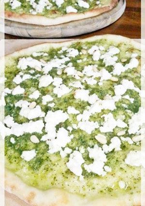 リコッタチーズピザ❁ジェノベーゼver-レシピのメイン写真