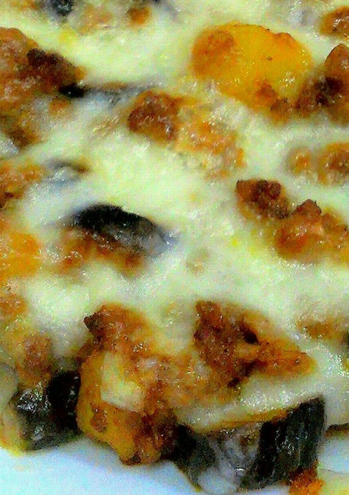 簡単手軽に♪挽き肉と茄子のチーズ焼き-レシピのメイン写真