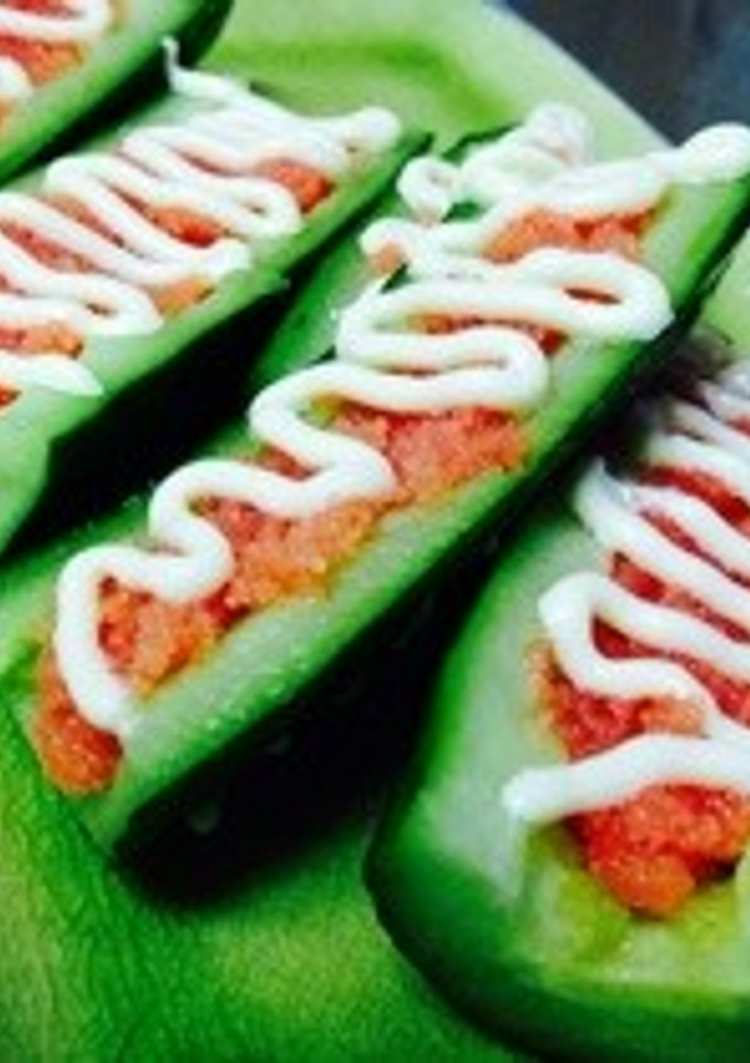 胡瓜の明太子マヨ 簡単レシピ-レシピのメイン写真