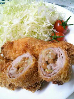 納豆肉巻フライ-レシピのメイン写真