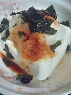大根おろしの冷奴-レシピのメイン写真