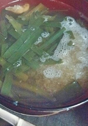 ニラと大根おろしの汁物-レシピのメイン写真