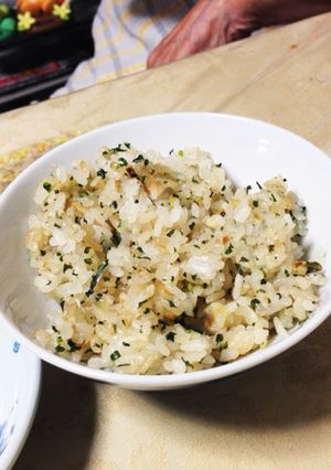 しそとにんにくの炒飯-レシピのメイン写真