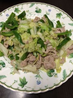 簡単野菜炒め-レシピのメイン写真