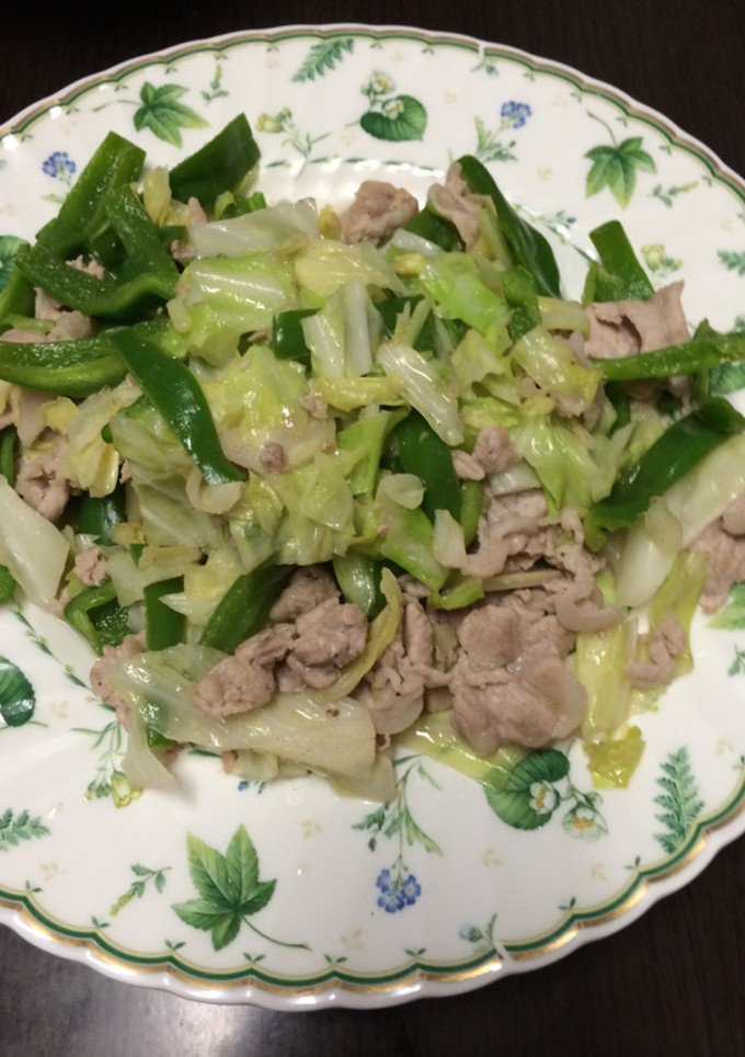 簡単野菜炒め-レシピのメイン写真