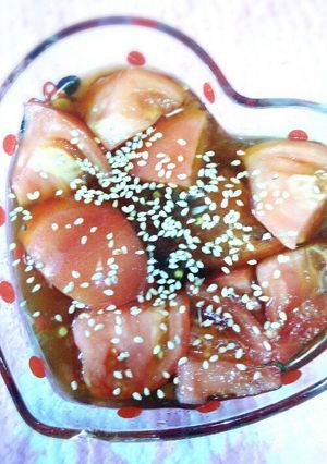 トマトのさっぱり漬け-レシピのメイン写真