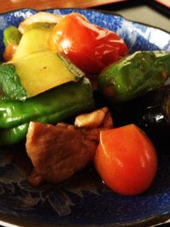 夏野菜の中華炒め-レシピのメイン写真