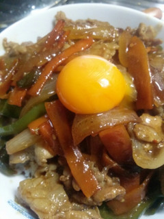 ズボラレシピ☆スタミナ焼き肉丼-レシピのメイン写真