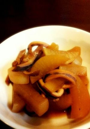 のどが渇かない★いかと大根のシンプル煮物-レシピのメイン写真