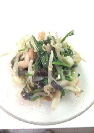簡単 空芯菜の卵とじ-レシピのメイン写真