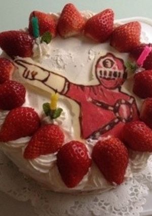 トッキュウジャーの痛チョコケーキ-レシピのメイン写真