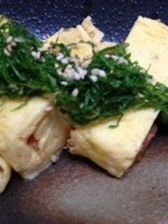 簡単トマトの出し巻き卵-レシピのメイン写真