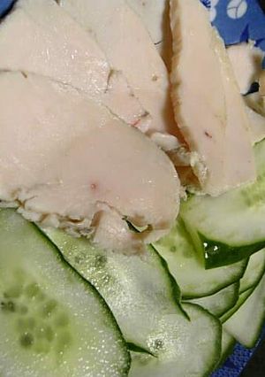 超簡単☆ウワサの鶏ハム♪-レシピのメイン写真