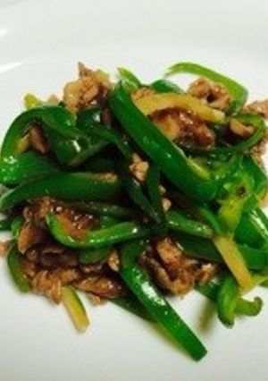 ピーマン⭐︎牛肉(チンジャオロース)-レシピのメイン写真
