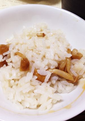 なめこご飯-レシピのメイン写真