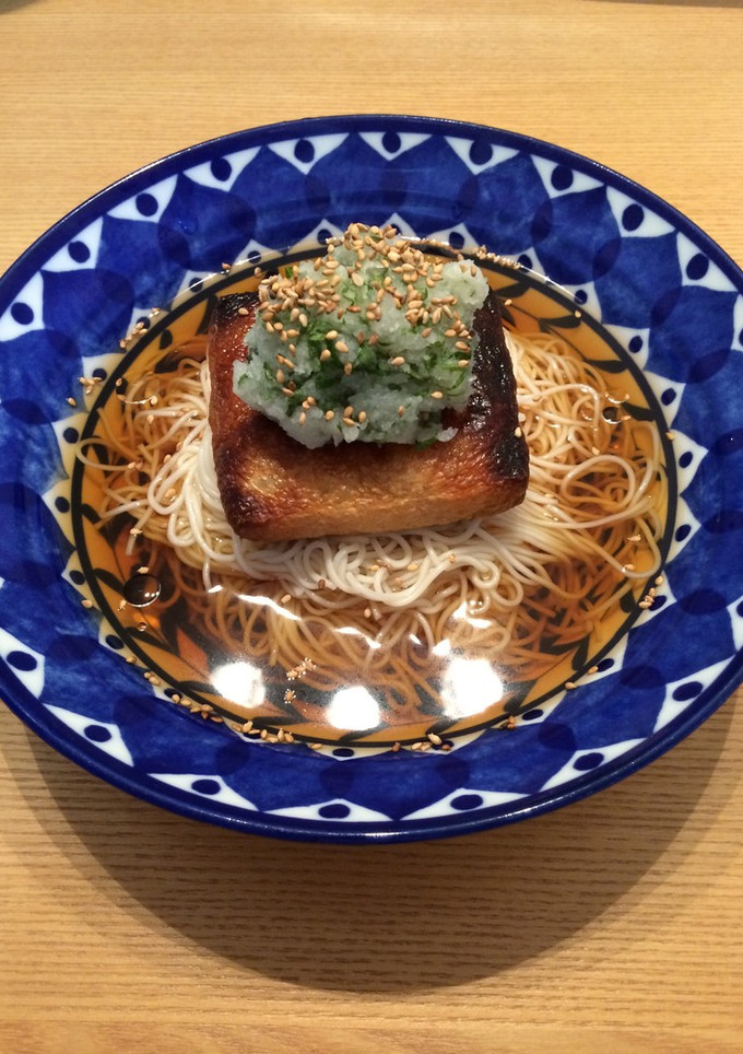 お揚げのおろし大葉そうめん♫-レシピのメイン写真