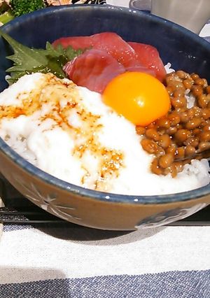 マグロの山かけ丼-レシピのメイン写真