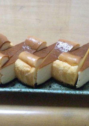 2種のチーズ使ったベイクドチーズケーキ-レシピのメイン写真
