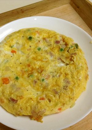 味付け簡単♪ パパッとできるオムレツ-レシピのメイン写真