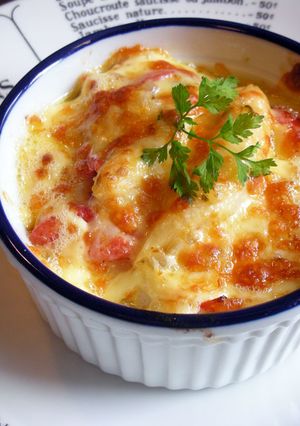 野菜だけのピリ辛マヨ玉アスパラグラタン♪-レシピのメイン写真