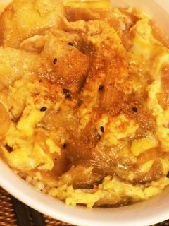 簡単!おあげで玉子とじ丼-レシピのメイン写真