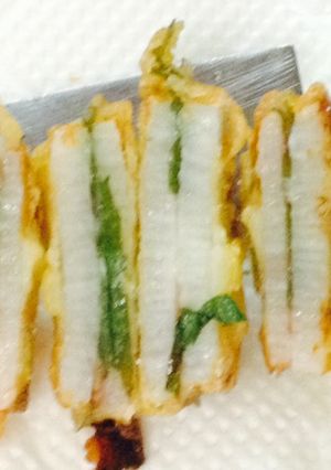 山芋の梅肉大葉天ぷら-レシピのメイン写真