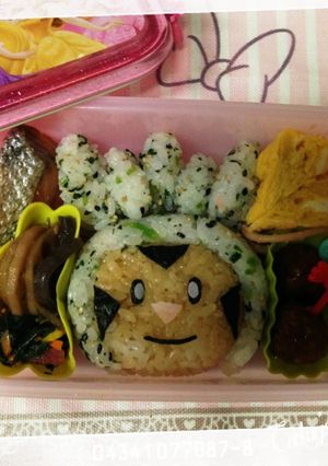 簡単キャラ弁♡ハリマロン-レシピのメイン写真