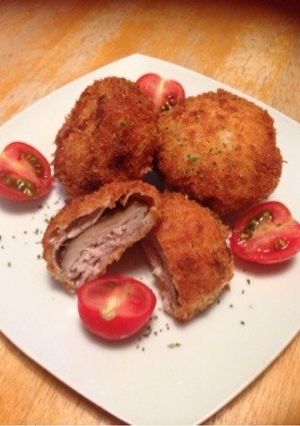 しいたけの肉巻きフライ-レシピのメイン写真