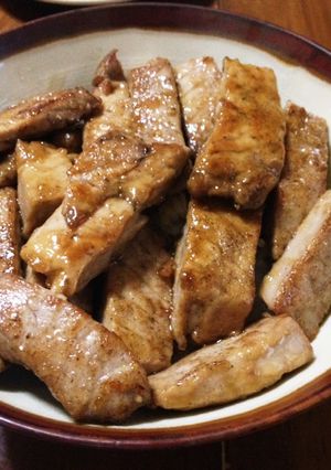 マグロのステーキ丼-レシピのメイン写真