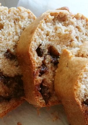 チョコと全粒粉をイン！パウンドケーキ♪-レシピのメイン写真