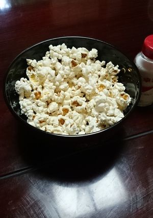 レンジでチン！簡単ポップコーン！-レシピのメイン写真