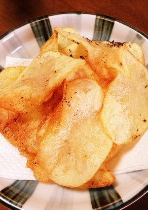 簡単！ ウチのポテトチップス-レシピのメイン写真