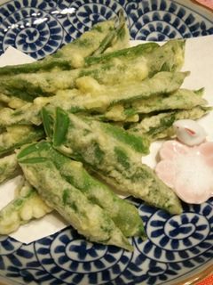 モロッコいんげん!天ぷら♪-レシピのメイン写真