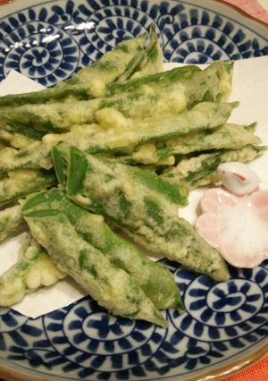モロッコいんげん！天ぷら♪-レシピのメイン写真
