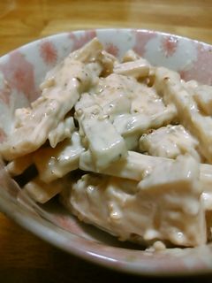 たけのこのわさびマヨ和え-レシピのメイン写真