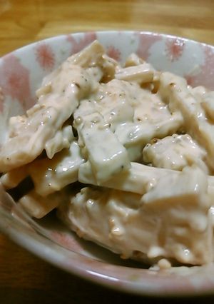 たけのこのわさびマヨ和え-レシピのメイン写真