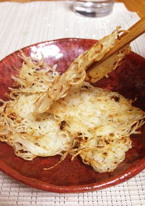 余った素麺で煎餅で消費♪DEアレンジ!-レシピのメイン写真