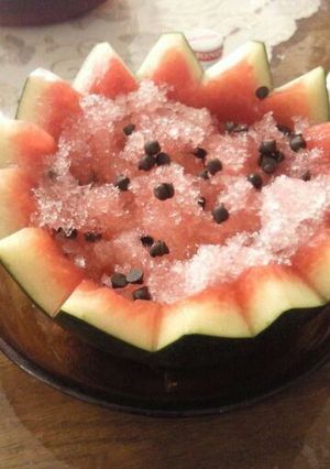 すいかかき氷-レシピのメイン写真