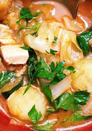 ボルシチ風野菜たっぷりスープ-レシピのメイン写真
