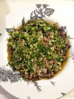 鰹タタキ のっけ盛り-レシピのメイン写真