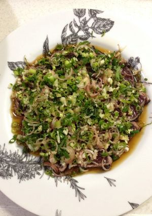 鰹タタキ のっけ盛り-レシピのメイン写真