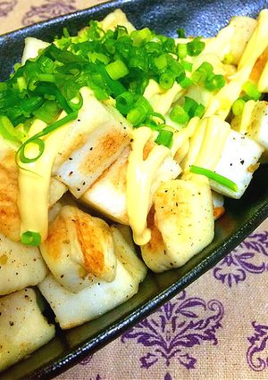 簡単★大人のはんぺん柚子胡椒バター焼き-レシピのメイン写真