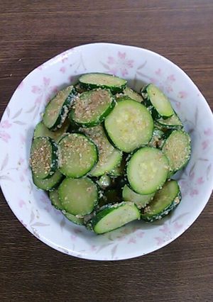 ズッキーニのさっと味噌煮-レシピのメイン写真