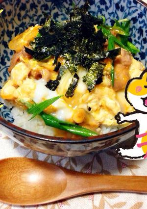 ふわとろにぎやか親子丼♫-レシピのメイン写真