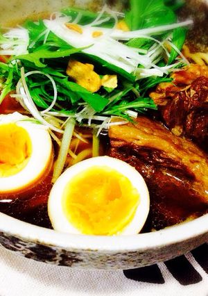 麺屋む◯し風ラーメン♫-レシピのメイン写真