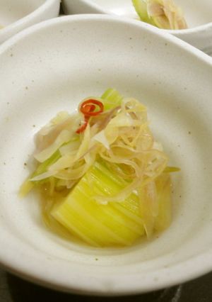 夏向き！セロリと茗荷の爽やか浅漬け-レシピのメイン写真