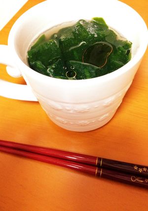 マグカップでお手軽♪春雨スープ-レシピのメイン写真