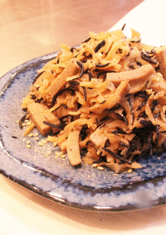 ☆*普通のひじきと高野豆腐の炒め煮*☆-レシピのメイン写真