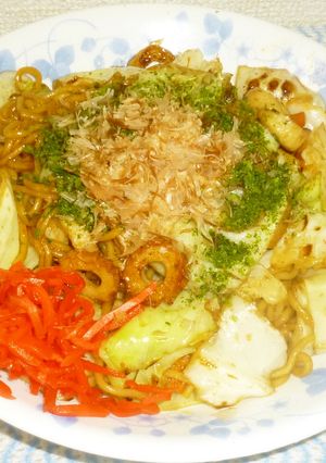 パパの焼きそば③-レシピのメイン写真